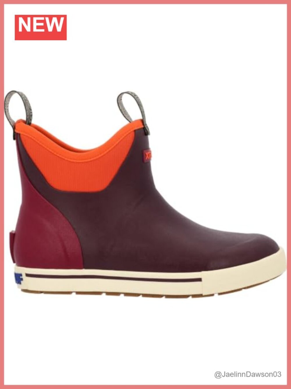 XTRATUF Waterproof Fleece Lined Ankle Deck Boot